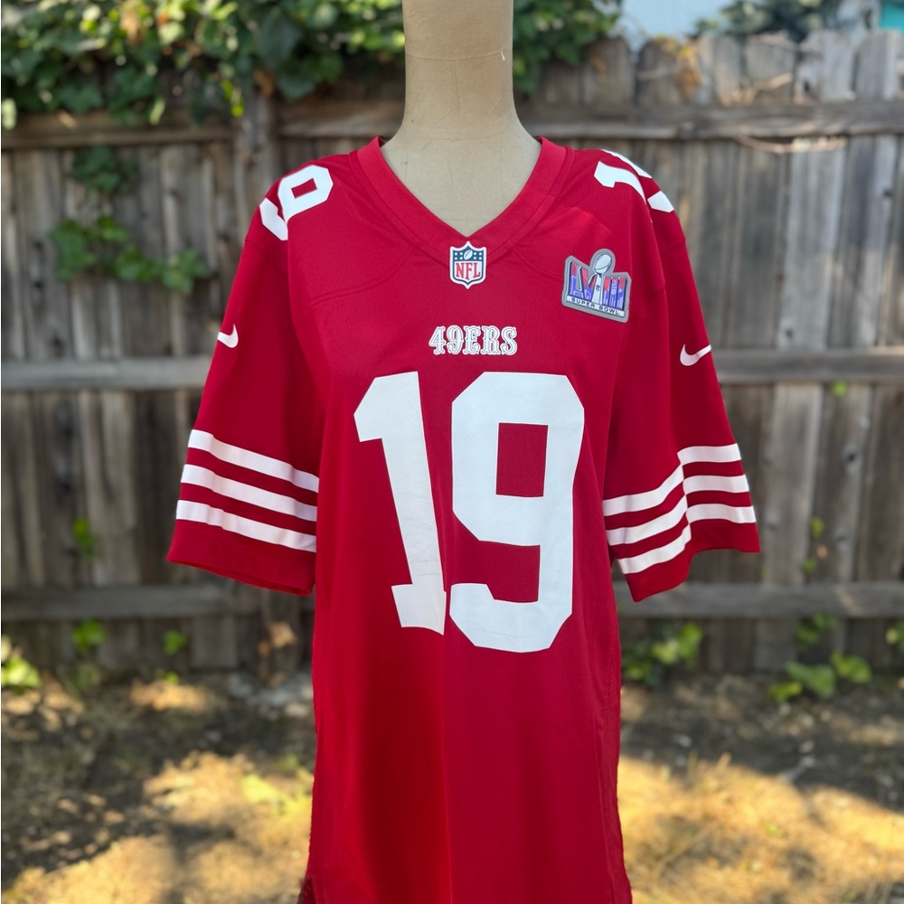 San Francisco 49ers Red Super Bowl Jersey